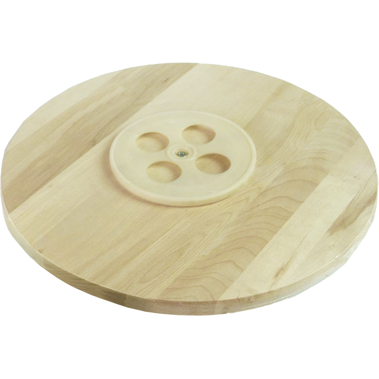GUSTO CASA - Piatto tondo girevole in legno di betulla diametro 40 cm